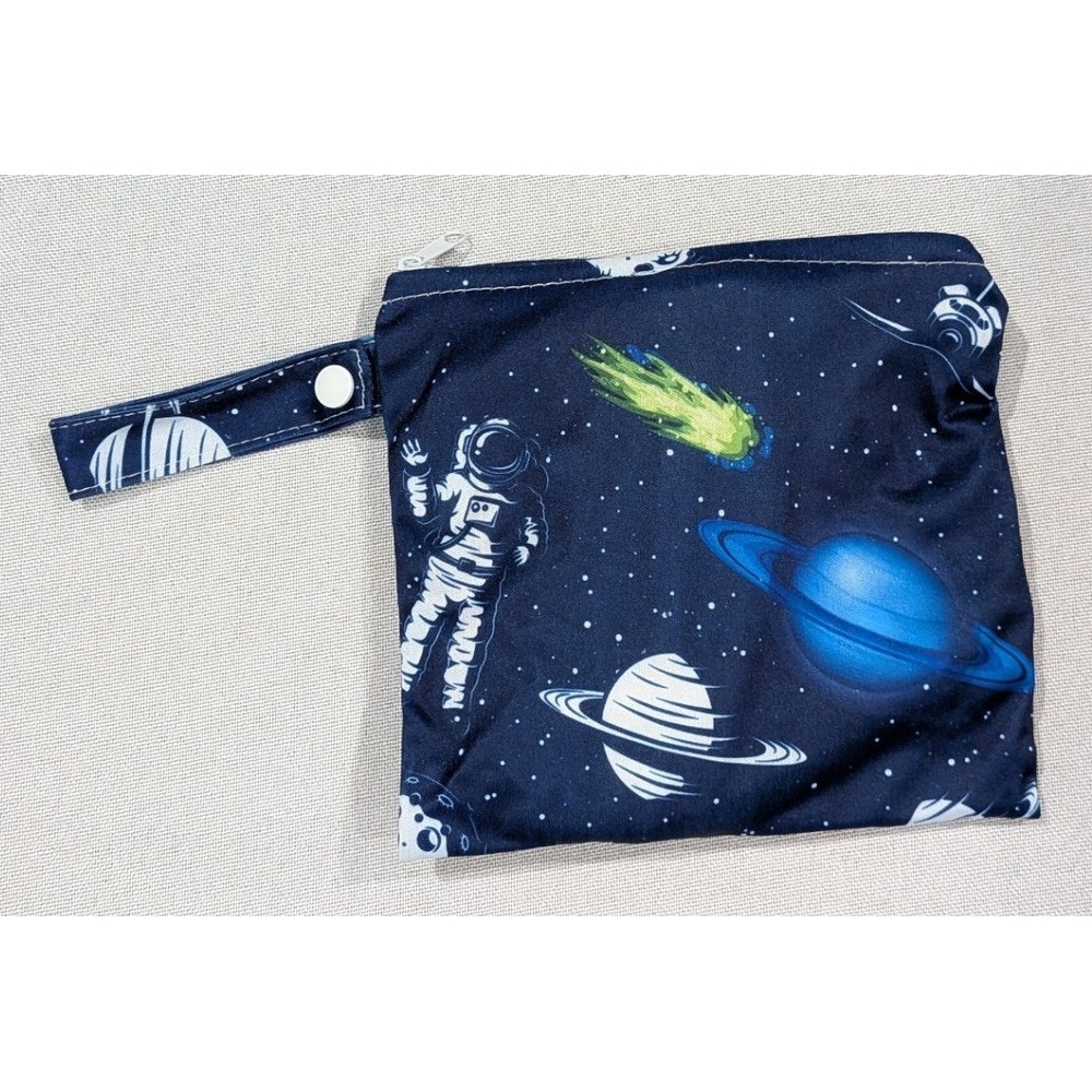 Reusable Cloth Pads Set Women OS Multicolor Excellent Space Fox Owl